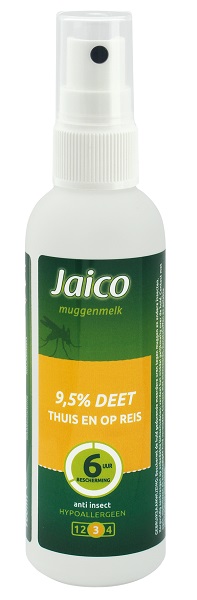 Travelsafe Jaico 9,5% Deet spray flesje