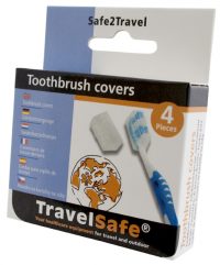 Verpakking Travelsafe tandenborstelkokers (4 stuks)