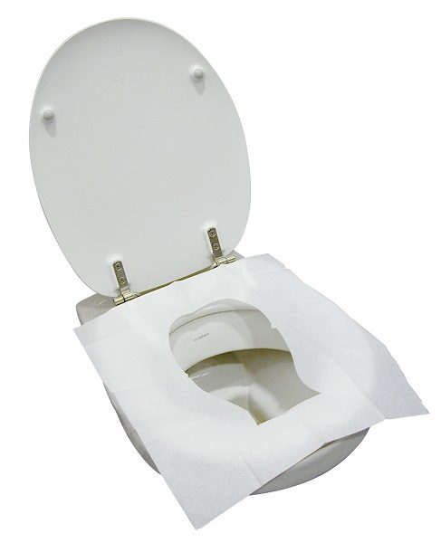Travelsafe Toiletbril Cover op toilet